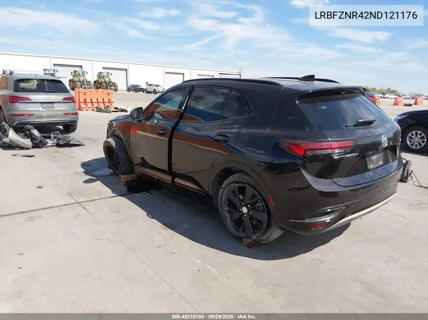 2022 BUICK ENVISION VIN LRBFZNR42ND121176 — фото 3