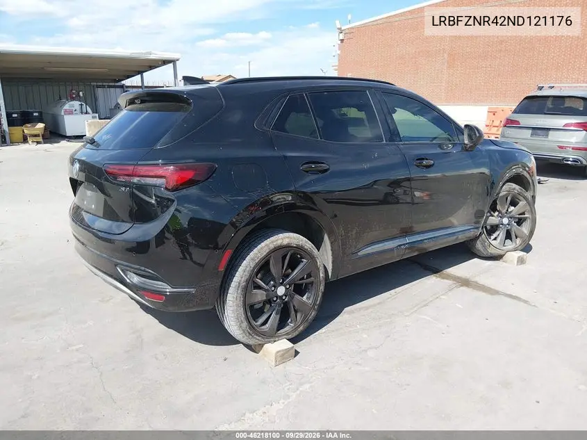 2022 BUICK ENVISION VIN LRBFZNR42ND121176 — фото 4