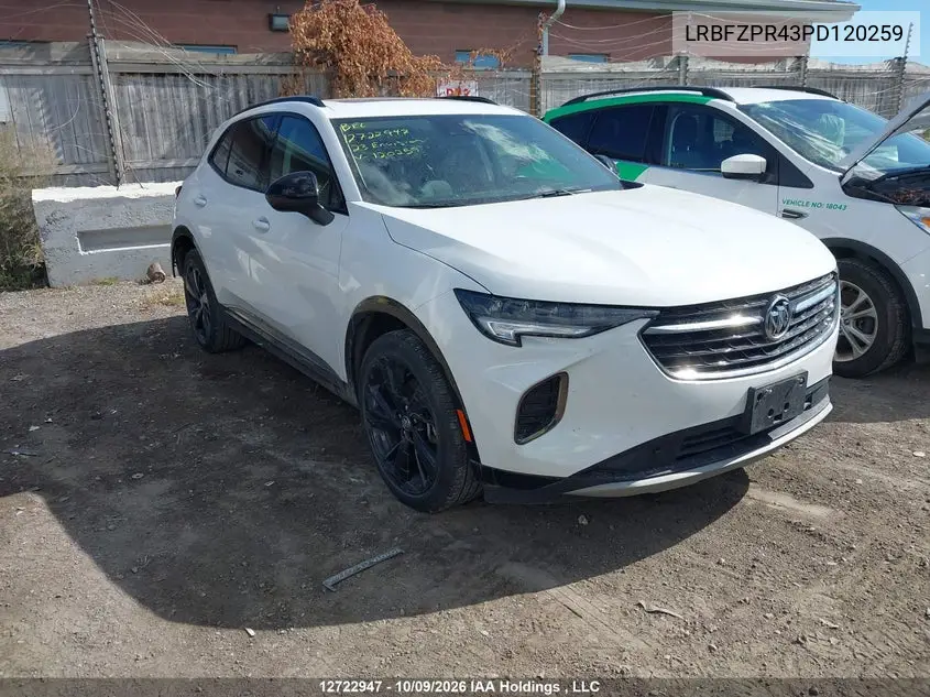 BUICK ENVISION 2023, VIN LRBFZPR43PD120259