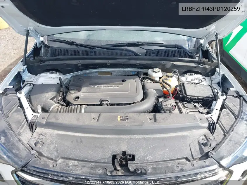 2023 BUICK ENVISION VIN LRBFZPR43PD120259 — фото 10