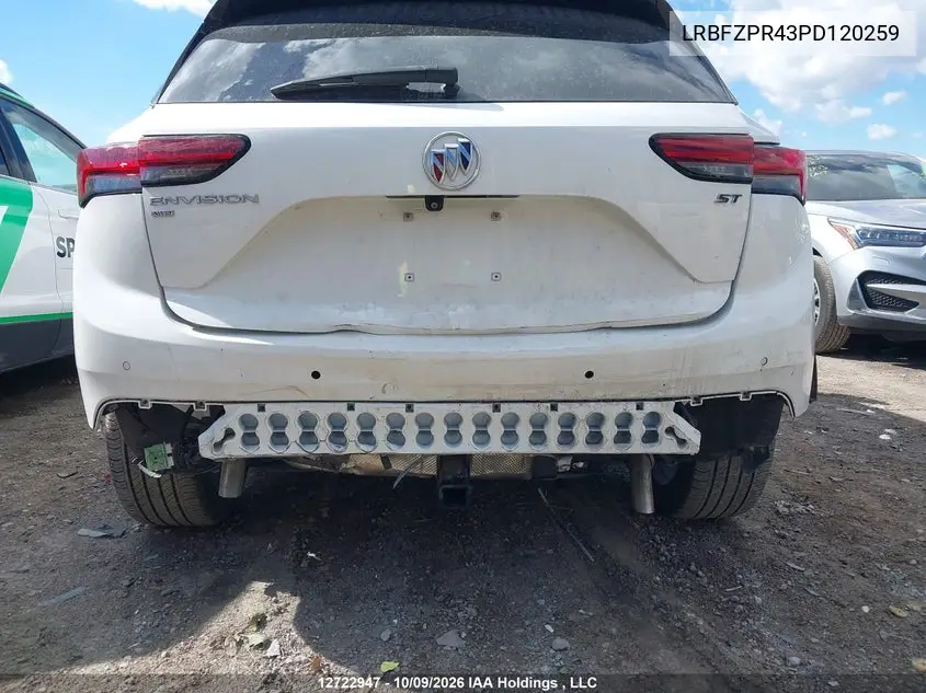 2023 BUICK ENVISION VIN LRBFZPR43PD120259 — фото 6