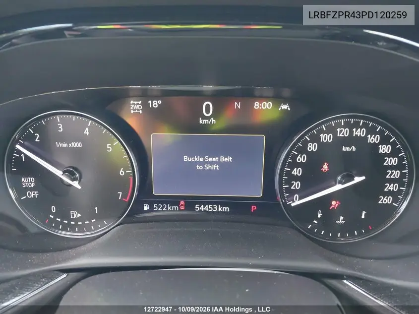 2023 BUICK ENVISION VIN LRBFZPR43PD120259 — фото 7