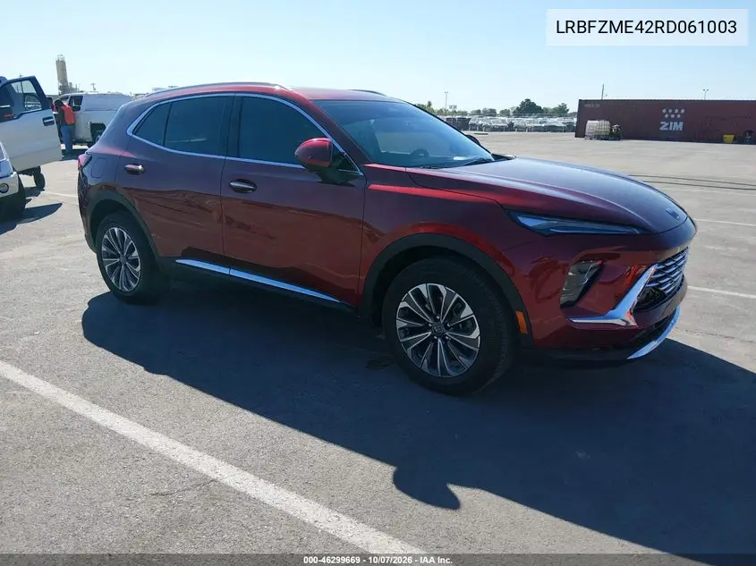 BUICK ENVISION 2024, VIN LRBFZME42RD061003