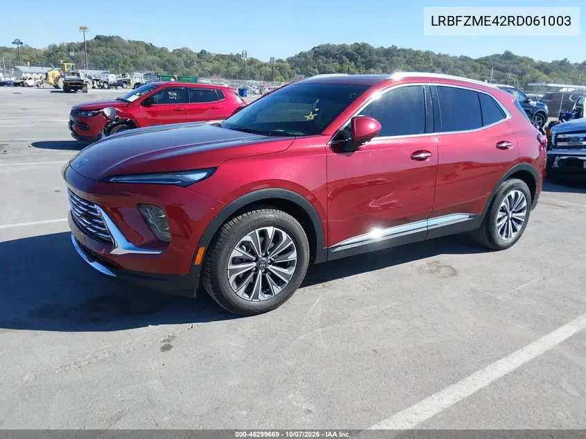 2024 BUICK ENVISION VIN LRBFZME42RD061003 — фото 2