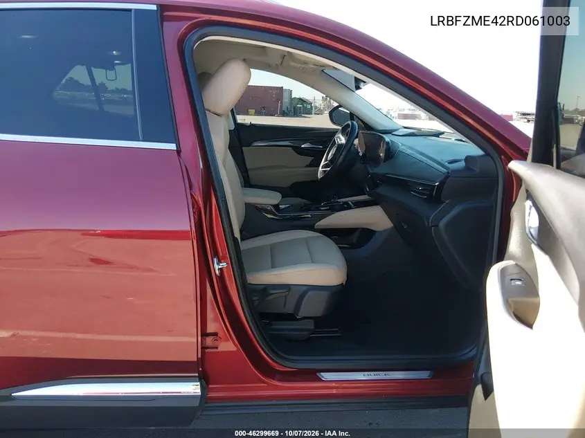 2024 BUICK ENVISION VIN LRBFZME42RD061003 — фото 5