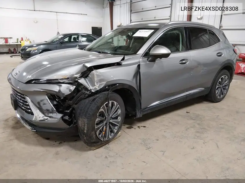 2025 BUICK ENVISION VIN LRBFZKE4XSD028308 — фото 2