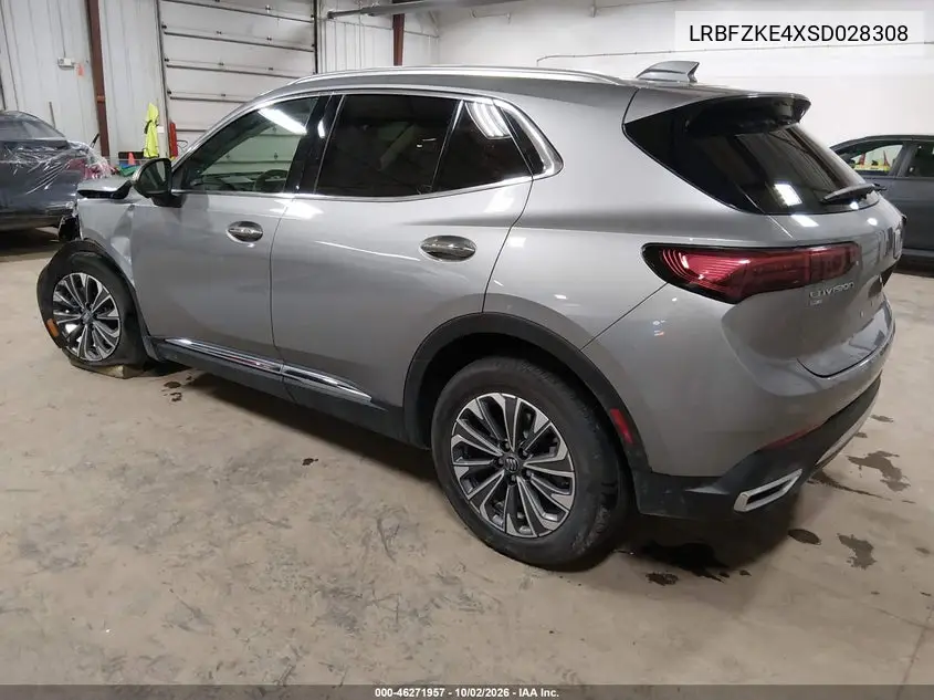 2025 BUICK ENVISION VIN LRBFZKE4XSD028308 — фото 3