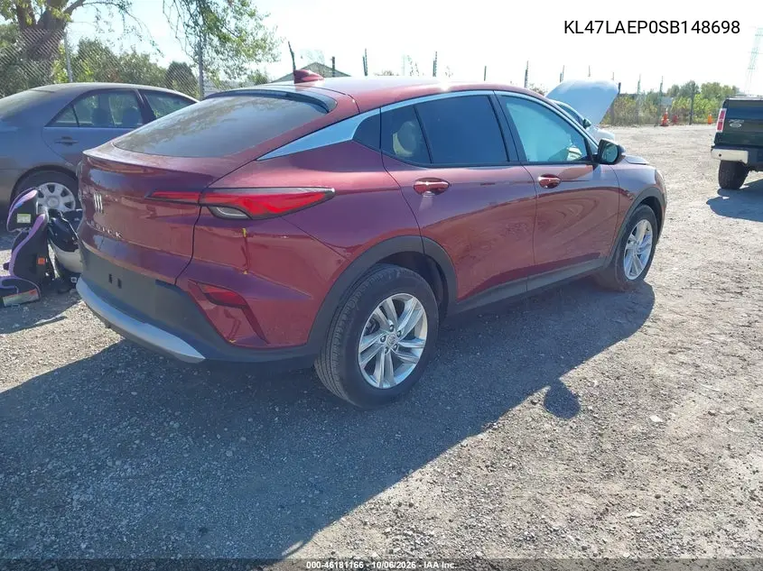 2025 BUICK ENVISTA VIN KL47LAEP0SB148698 — фото 4