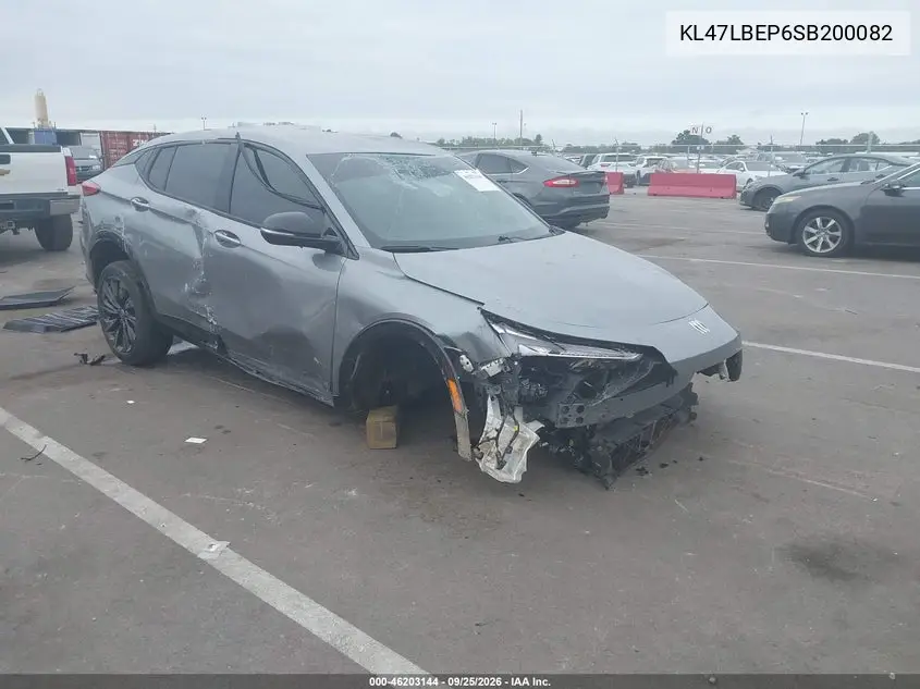 BUICK ENVISTA 2025, VIN KL47LBEP6SB200082