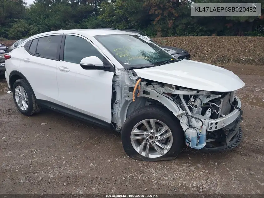 BUICK ENVISTA 2025, VIN KL47LAEP6SB020482