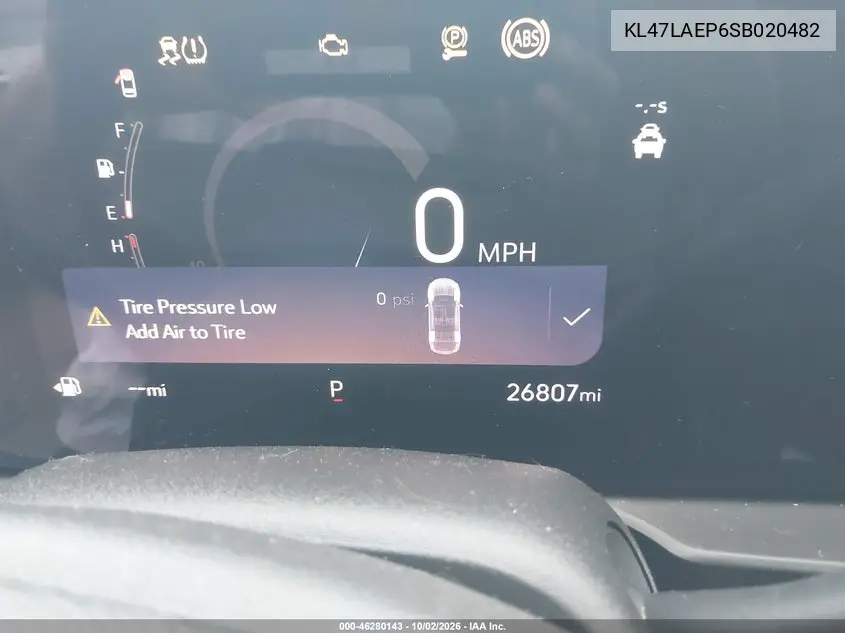 2025 BUICK ENVISTA VIN KL47LAEP6SB020482 — фото 16