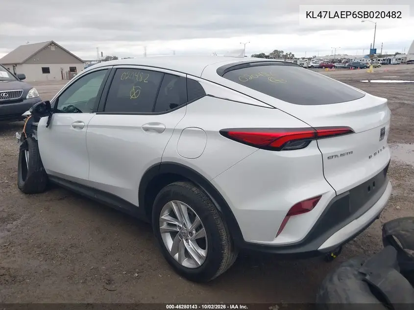 2025 BUICK ENVISTA VIN KL47LAEP6SB020482 — фото 3