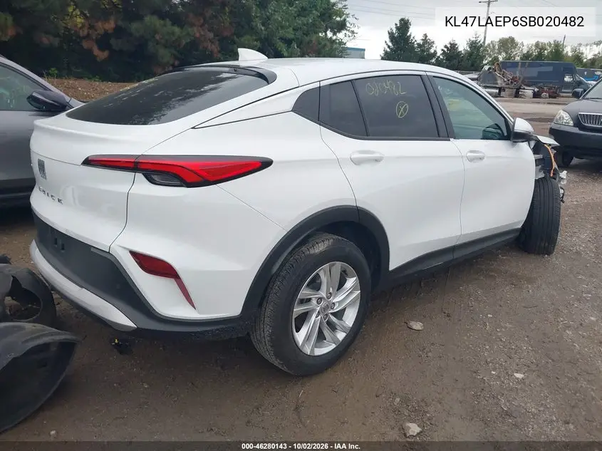 2025 BUICK ENVISTA VIN KL47LAEP6SB020482 — фото 4