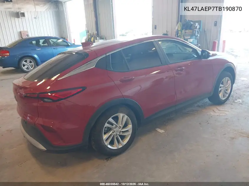 2026 BUICK ENVISTA VIN KL47LAEP7TB190870 — фото 4
