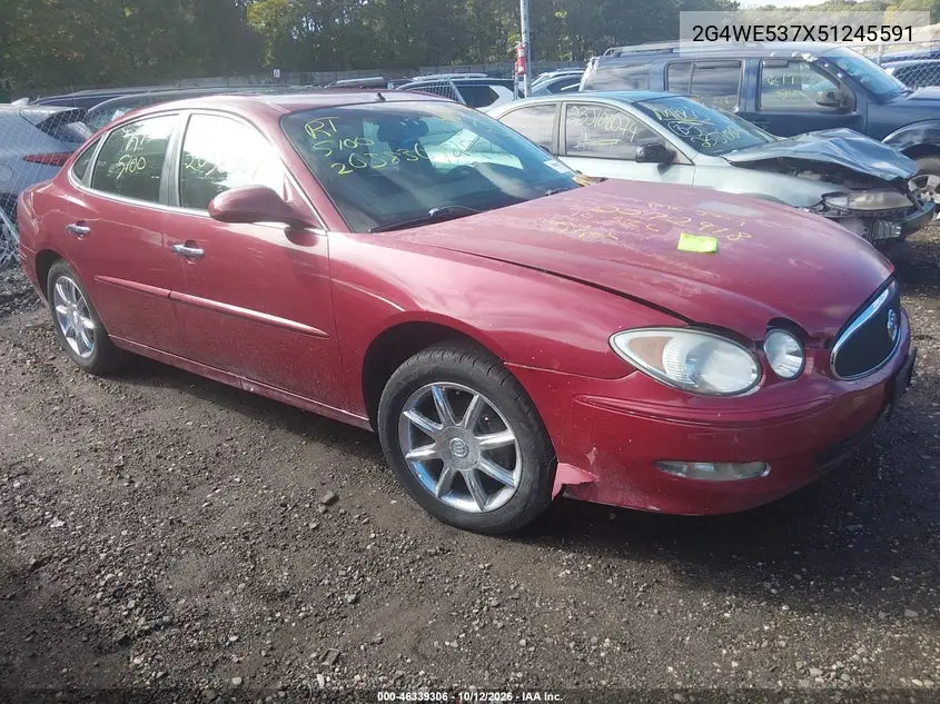 BUICK LACROSSE 2005, VIN 2G4WE537X51245591