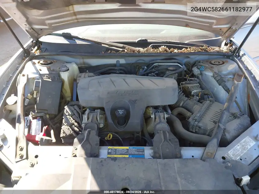 2006 BUICK LACROSSE VIN 2G4WC582661182977 — фото 10