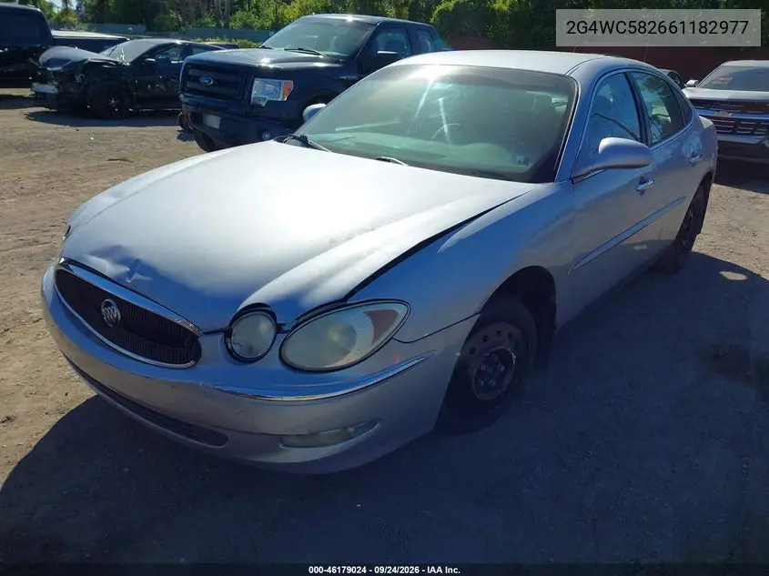 2006 BUICK LACROSSE VIN 2G4WC582661182977 — фото 2