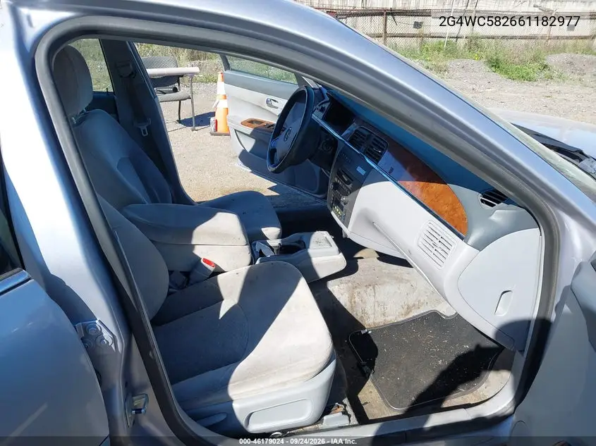 2006 BUICK LACROSSE VIN 2G4WC582661182977 — фото 5
