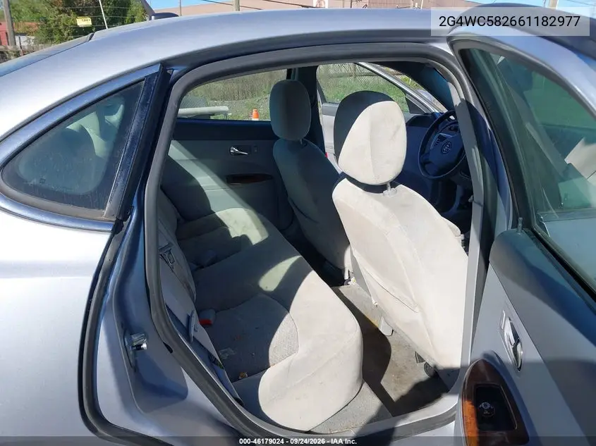 2006 BUICK LACROSSE VIN 2G4WC582661182977 — фото 8