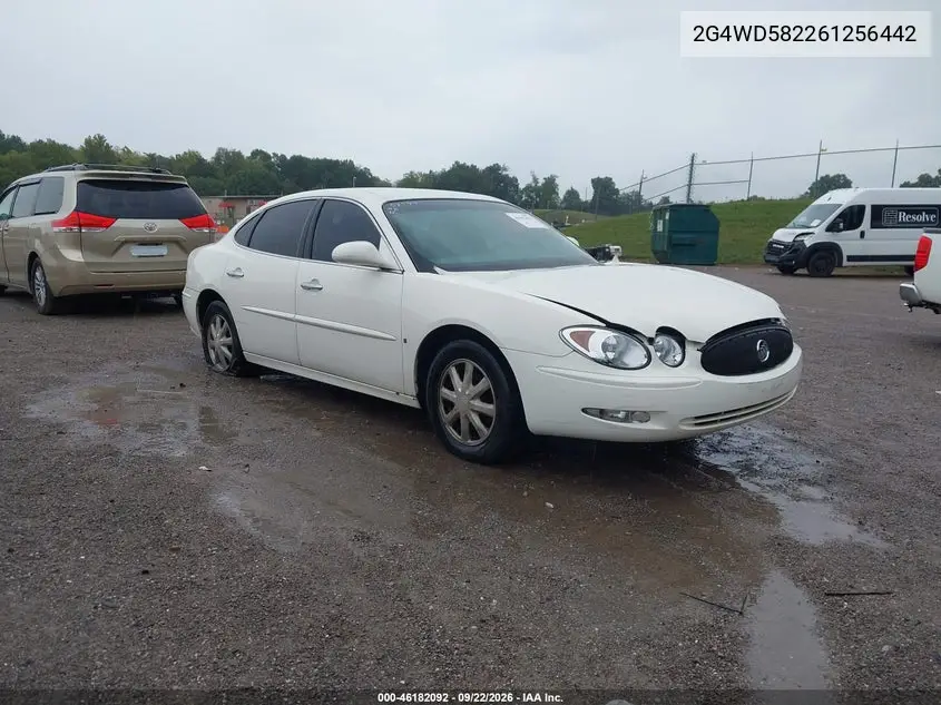 BUICK LACROSSE 2006, VIN 2G4WD582261256442