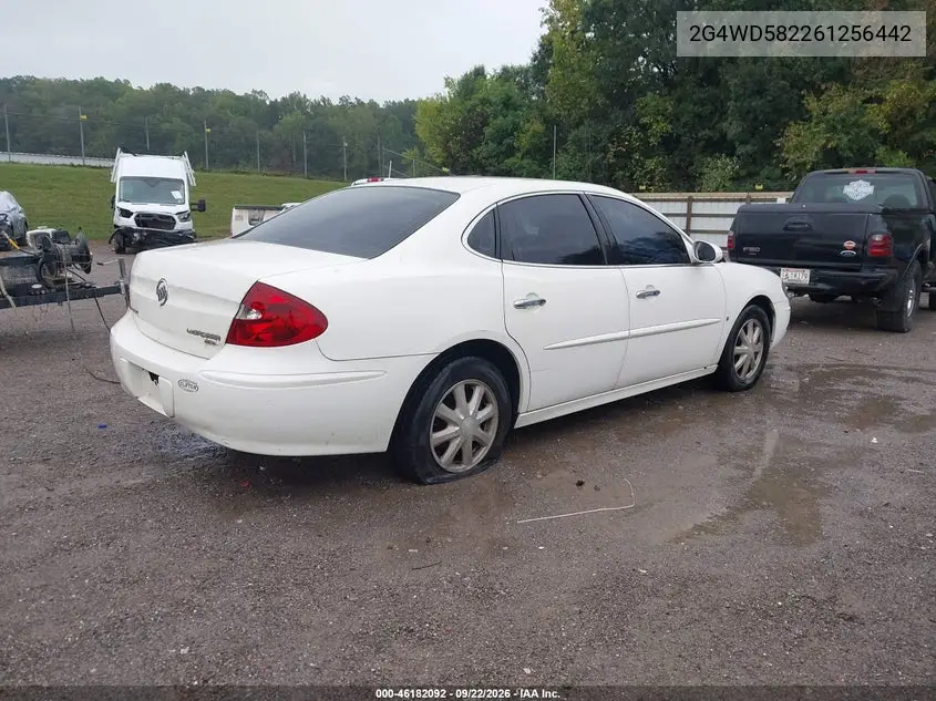 2006 BUICK LACROSSE VIN 2G4WD582261256442 — фото 4