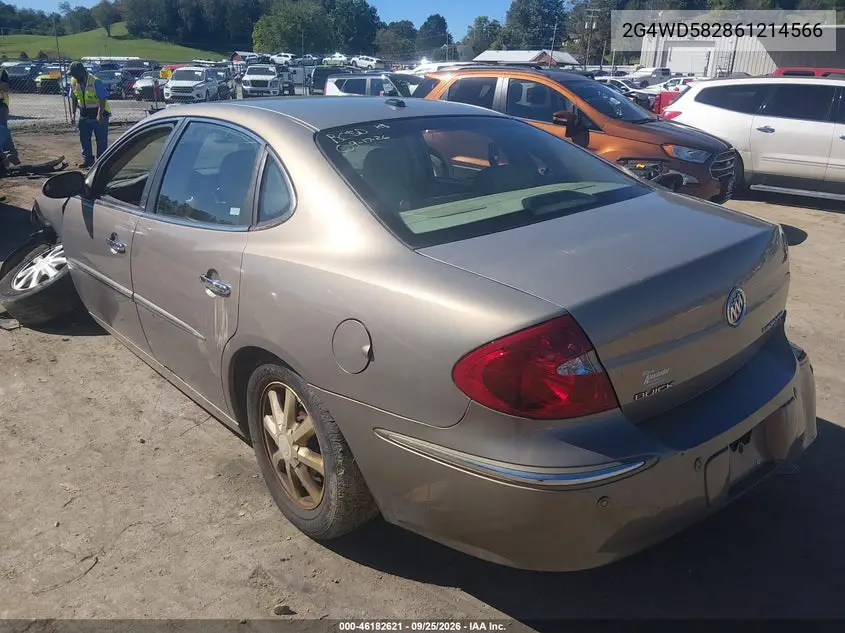 2006 BUICK LACROSSE VIN 2G4WD582861214566 — фото 3