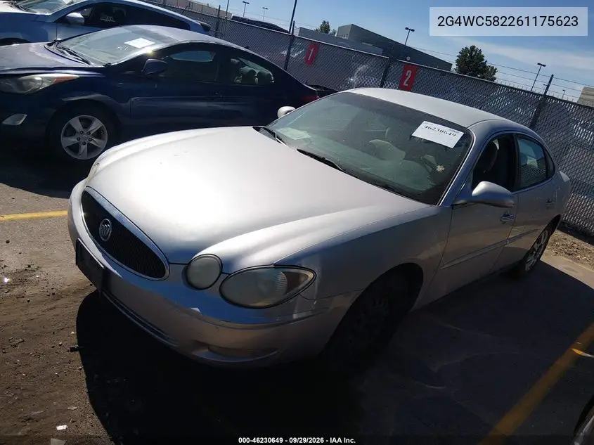 2006 BUICK LACROSSE VIN 2G4WC582261175623 — фото 2