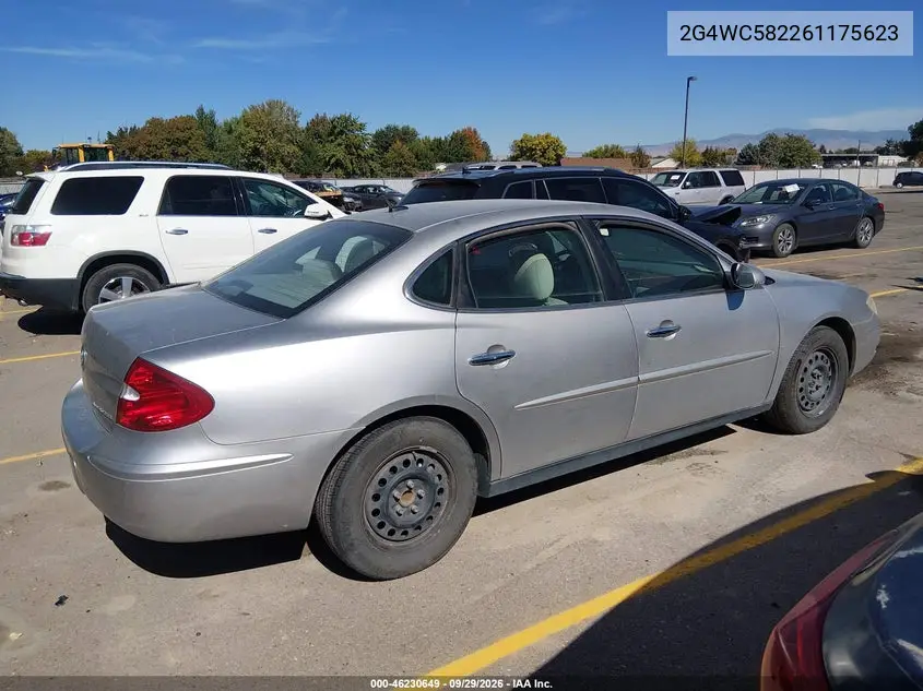 2006 BUICK LACROSSE VIN 2G4WC582261175623 — фото 4