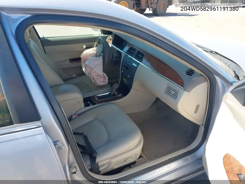 2006 BUICK LACROSSE VIN 2G4WD582961191380 — фото 5