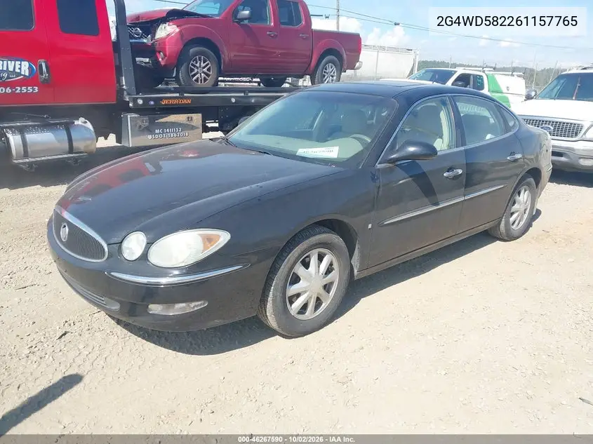 2006 BUICK LACROSSE VIN 2G4WD582261157765 — фото 2