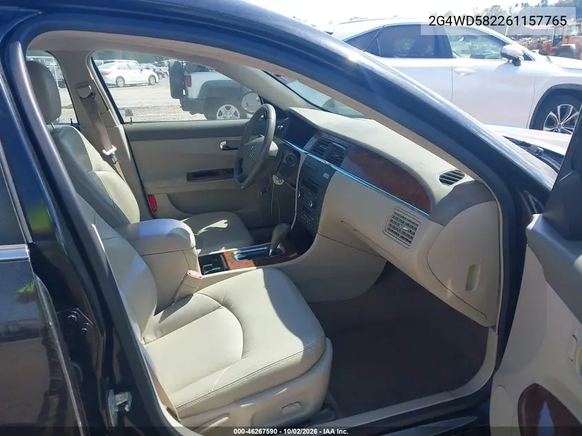 2006 BUICK LACROSSE VIN 2G4WD582261157765 — фото 5