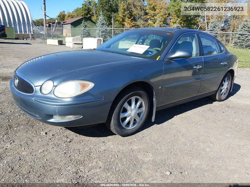 2006 BUICK LACROSSE VIN 2G4WC582261236923 — фото 2