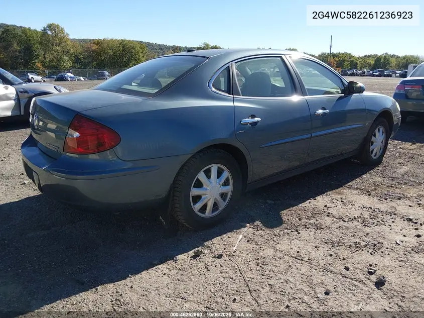 2006 BUICK LACROSSE VIN 2G4WC582261236923 — фото 4