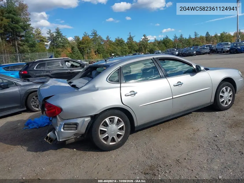 2006 BUICK LACROSSE VIN 2G4WC582361124941 — фото 4
