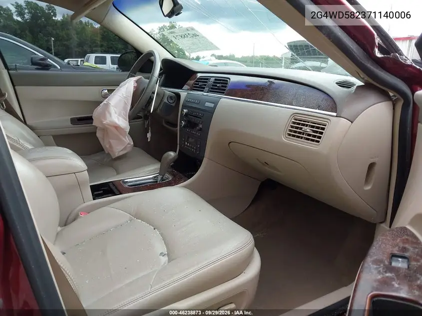 2007 BUICK LACROSSE VIN 2G4WD582371140006 — фото 5
