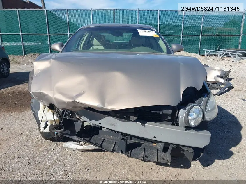 2007 BUICK LACROSSE VIN 2G4WD582471131346 — фото 13