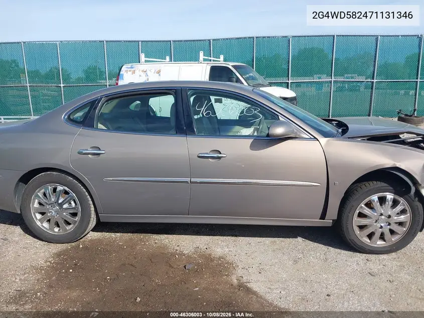 2007 BUICK LACROSSE VIN 2G4WD582471131346 — фото 14