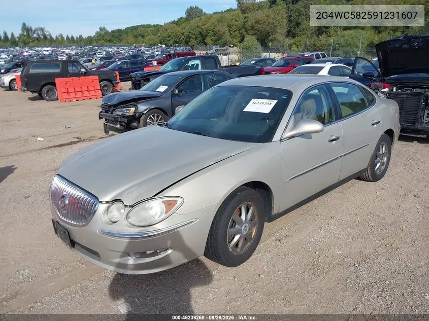2009 BUICK LACROSSE VIN 2G4WC582591231607 — фото 2