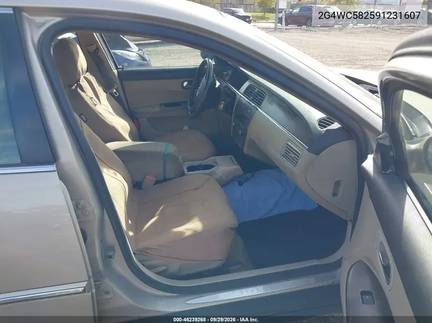 2009 BUICK LACROSSE VIN 2G4WC582591231607 — фото 5