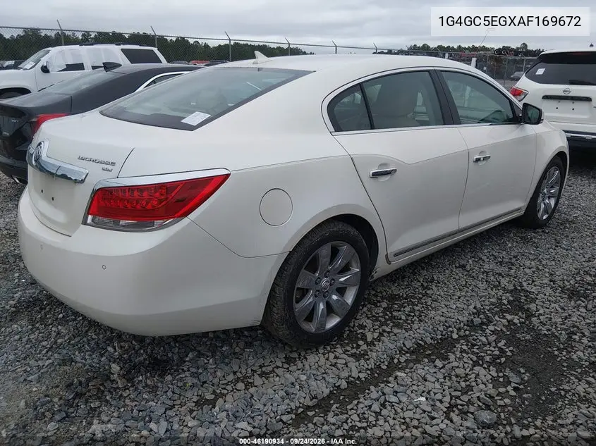 2010 BUICK LACROSSE VIN 1G4GC5EGXAF169672 — фото 4