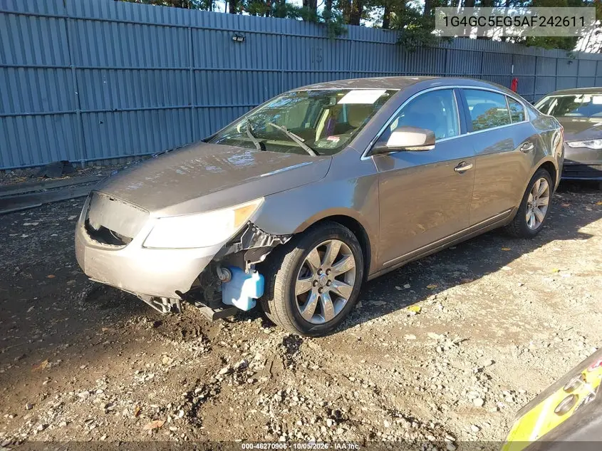 2010 BUICK LACROSSE VIN 1G4GC5EG5AF242611 — фото 2