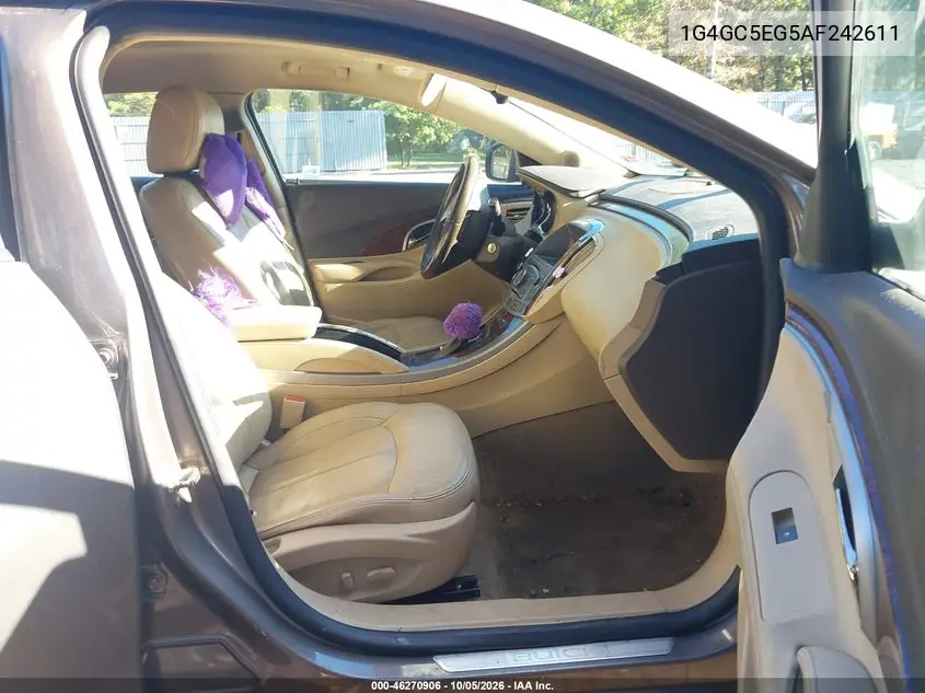2010 BUICK LACROSSE VIN 1G4GC5EG5AF242611 — фото 5