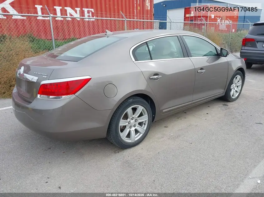 2010 BUICK LACROSSE VIN 1G4GC5GG9AF170485 — фото 4