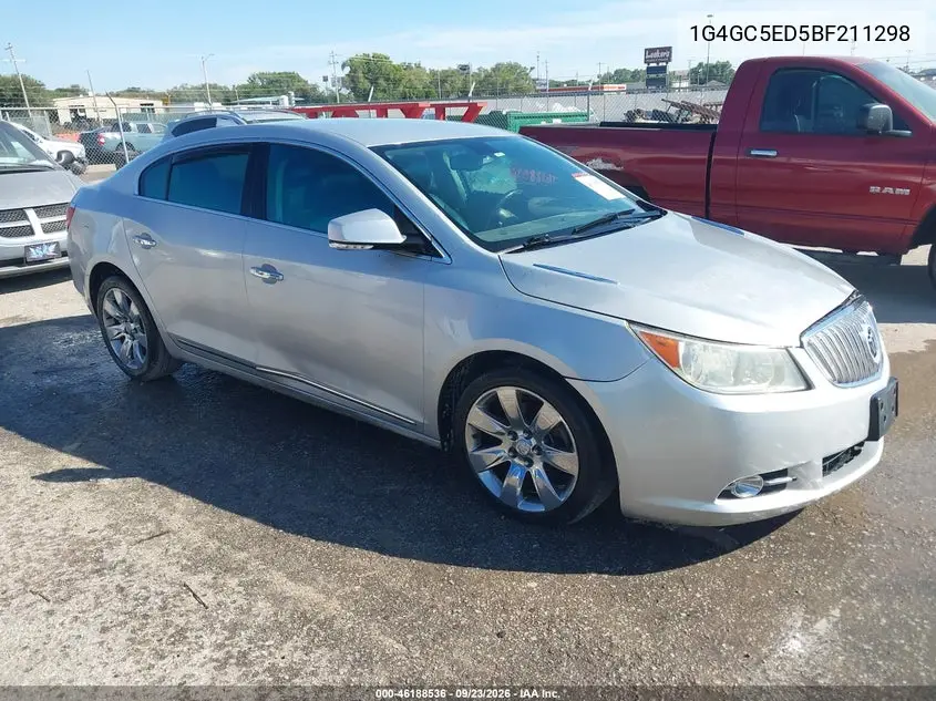 BUICK LACROSSE 2011, VIN 1G4GC5ED5BF211298