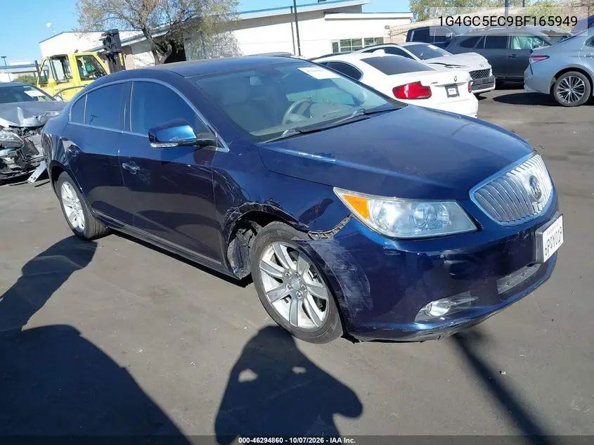 BUICK LACROSSE 2011, VIN 1G4GC5EC9BF165949