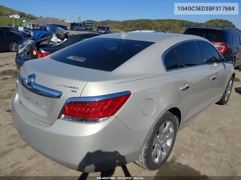 2011 BUICK LACROSSE VIN 1G4GC5ED3BF317684 — фото 4