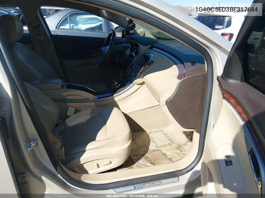 2011 BUICK LACROSSE VIN 1G4GC5ED3BF317684 — фото 5