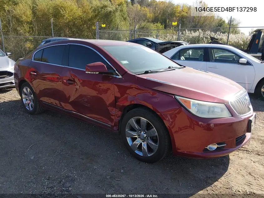 BUICK LACROSSE 2011, VIN 1G4GE5ED4BF137298