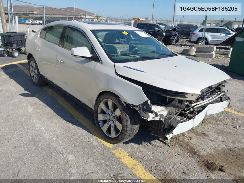 BUICK LACROSSE 2011, VIN 1G4GC5ED5BF185205