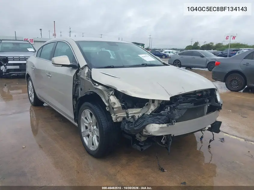 BUICK LACROSSE 2011, VIN 1G4GC5EC8BF134143